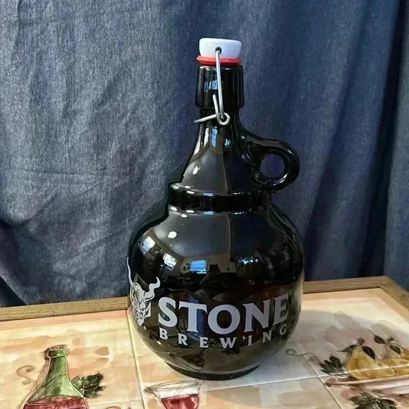 Glass beer jug. - Picture 3 of 6